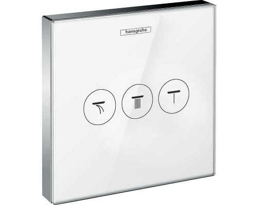 Переключатель потоков Hansgrohe ShowerSelect 15736400 Хром Белый