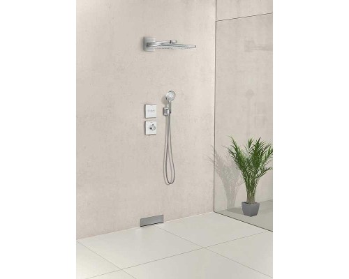 Переключатель потоков Hansgrohe ShowerSelect 15736400 Хром Белый