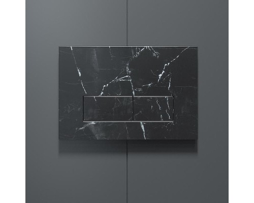 Клавиша смыва Iddis On-X ONX01B0i77 Черный мрамор