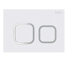 Клавиша смыва Iddis Unifix UNI40MWI77 Белый хром