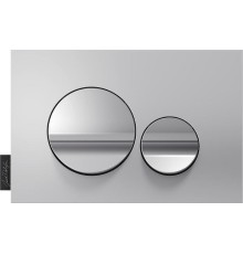 Клавиша смыва Jacob Delafon E20859-CP-MTC Хром глянцевый Хром матовый