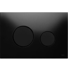 Клавиша смыва Tece Loop Glass 9240657 для унитаза Черная