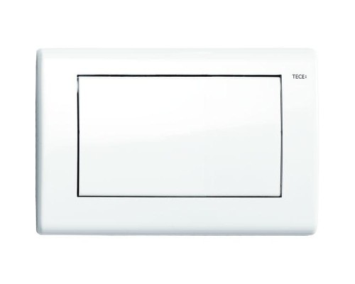Клавиша смыва Tece Planus 9240314 для унитаза Белая глянцевая