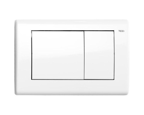 Клавиша смыва Tece Planus 9240324 для унитаза Белая глянцевая