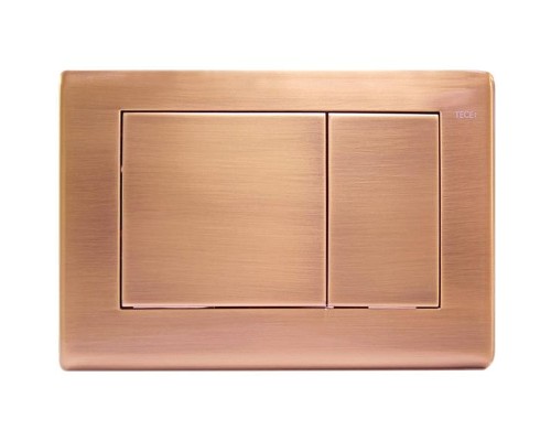 Клавиша смыва Tece Planus 9240365 для унитаза Состаренная медь