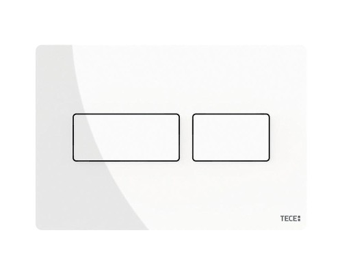 Клавиша смыва Tece Solid 9240432 для унитаза Белый глянец