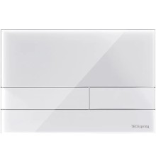 Клавиша смыва Tece Spring square S240850 цвет Белый глянцевый