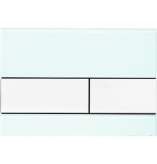 Клавиша смыва Tece Square 9240803 для унитаза Зеленая Белая