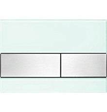 Клавиша смыва Tece Square 9240804 для унитаза Зеленая Нержавеющая сталь