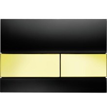 Клавиша смыва Tece Square 9240808 для унитаза Черная Золото