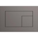 Клавиша смыва Tece Velvet 9240731 для унитаза Антрацит