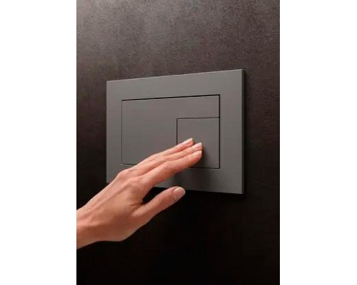 Клавиша смыва Tece Velvet 9240731 для унитаза Антрацит