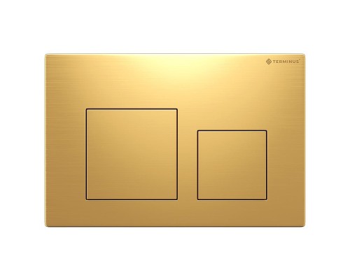 Клавиша смыва Terminus 82K24х16G цвет Золото