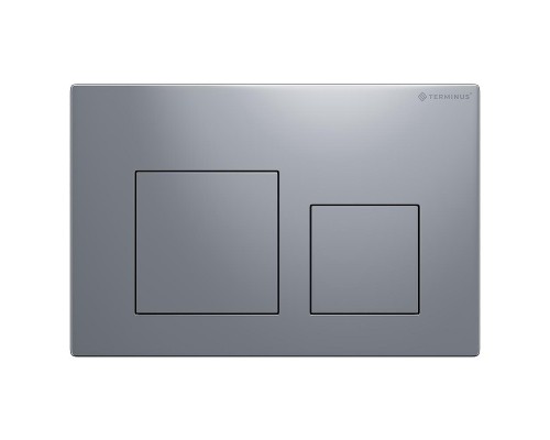 Клавиша смыва Terminus 82K24х16C цвет Хром