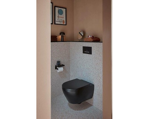 Клавиша смыва Villeroy&Boch ViConnect 922169AN Черная матовая