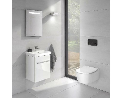 Клавиша смыва Villeroy&Boch ViConnect 922400RB Черная глянцевая
