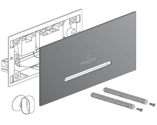 Клавиша смыва Villeroy&Boch ViConnect 922169N5 Белый матовый