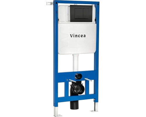 Клавиша смыва Vincea VFP-001MB Черная матовая