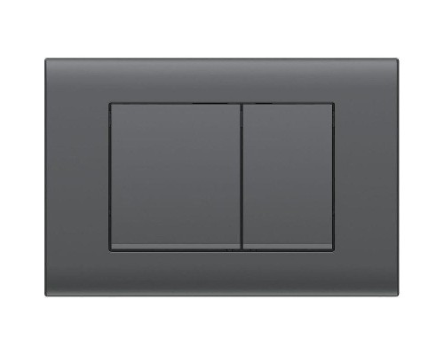 Клавиша смыва Vincea VFP-001GM Вороненая сталь