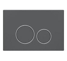 Клавиша смыва Vincea VFP-005GM Вороненая сталь