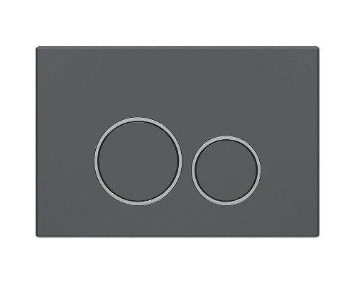 Клавиша смыва Vincea VFP-005GM Вороненая сталь