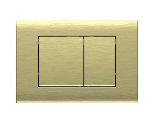 Клавиша смыва Vincea VFP-001BG Брашированное золото