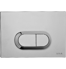 Клавиша смыва Vitra Loop O 740-0940 Хром матовый