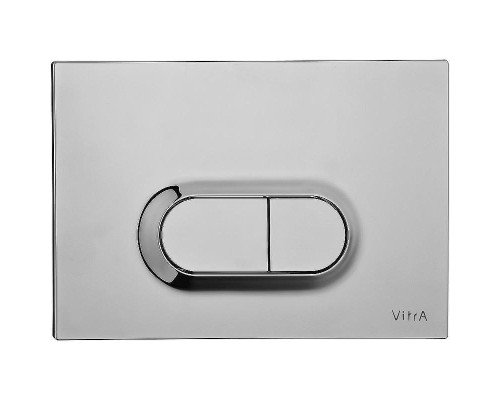 Клавиша смыва Vitra Loop O 740-0940 Хром матовый