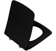Сиденье для унитаза Vitra Metropole 122-083-009 Черное матовое с Микролифтом