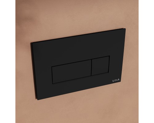 Клавиша смыва Vitra Root Square 740-2311 Черная матовая