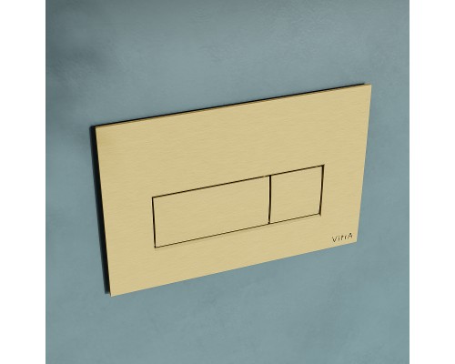 Клавиша смыва Vitra Root Square 740-2325 Золото матовое