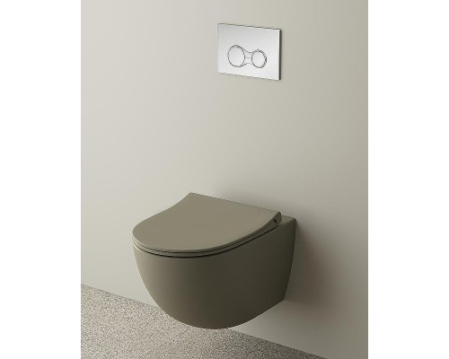 Клавиша смыва Vitra Sirius 740-0485 Хром матовый