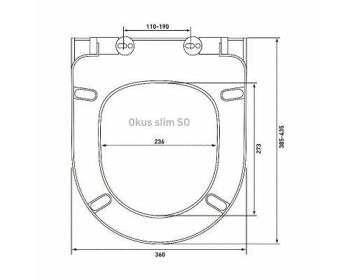 Сиденье для унитаза Vitra Universal 801-003-019 с Микролифтом
