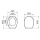 Сиденье для унитаза Vitra Universal 84-003-019 с Микролифтом