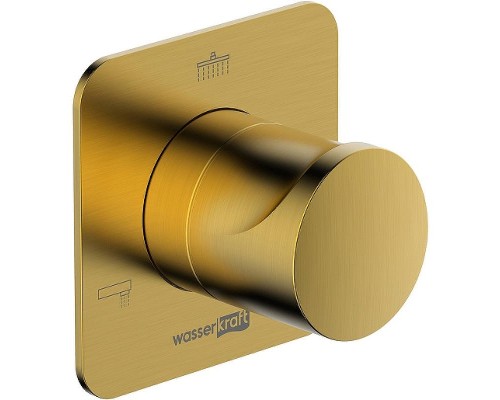 Переключатель потоков WasserKRAFT Havel A283 Золото матовое