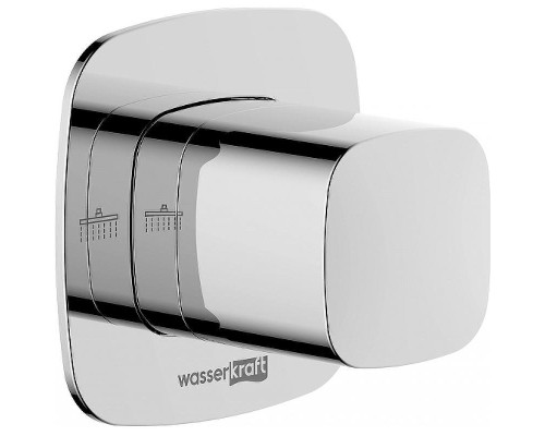 Переключатель потоков WasserKRAFT Naab A312 Хром