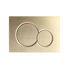 Клавиша смыва Wonzon & Woghand WW-IB232-BG цвет Брашированное золото