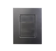 Клавиша смыва Wonzon & Woghand WW-IB256-BGM цвет Темный графит