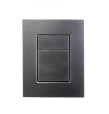 Клавиша смыва Wonzon & Woghand WW-IB256-BGM цвет Темный графит