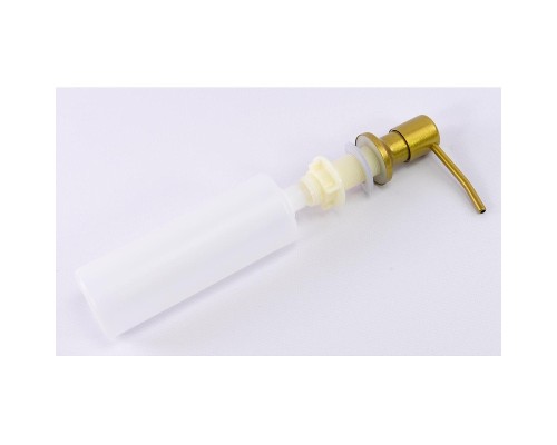 Дозатор для моющего средства Fmark F-SY-C444 цвет Золото матовое