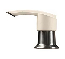 Дозатор для моющего средства GranFest 001 Плоский цвет Белый