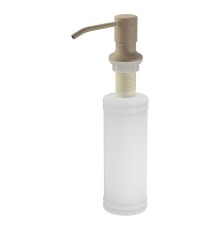 Дозатор для моющего средства GranFest 002 Круглый цвет Песочный