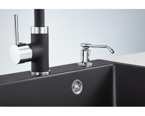 Дозатор для моющего средства Granula 01 D цвет Хром