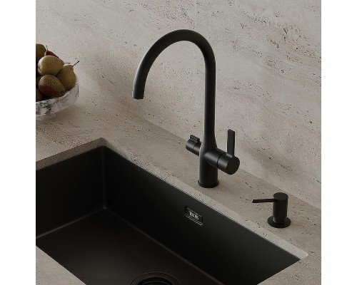 Дозатор для моющего средства Iddis Kitchen Line SDIBL00i59 Черный