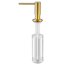 Дозатор для моющего средства Paulmark Decus D004-G Золото