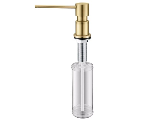 Дозатор для моющего средства Paulmark Kraft D003-LG цвет Светлое золото