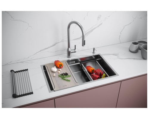 Разделочная доска Paulmark Platte Pl440-SD цвет Дуб делано