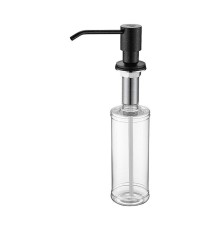 Дозатор для моющего средства Paulmark Rein D002-BL цвет Черный гранит