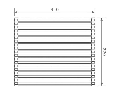 Ролл-мат Raglo R731.44.05 Сатин