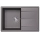 Кухонная мойка Abber Quarz 78 AQ2904G цвет Серый